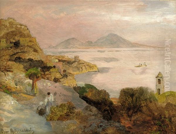 Neapolitanische Kuste Mit Blick Auf Capri - view 1