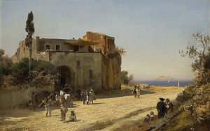 Summerday In The Streets Of Sorrento