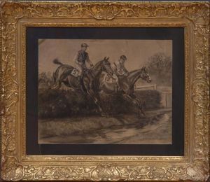 Atthe Steeplechase by Ab Frost