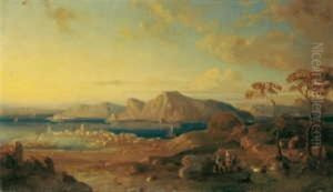 Italienische Kustenlandschaft