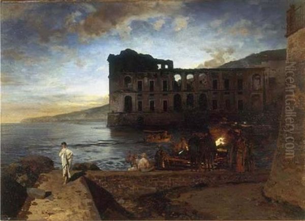 Ruine Des Palastes Der Donna Giovanna Bei Neapel - view 1