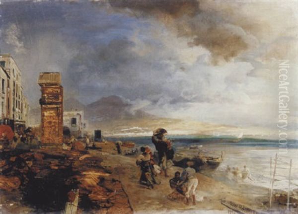 Blick Von Posillipo Auf Den Golf Von Neapel - view 1