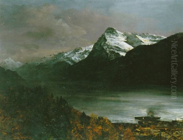 Mondnacht Am Vierwaldstatter See - view 1