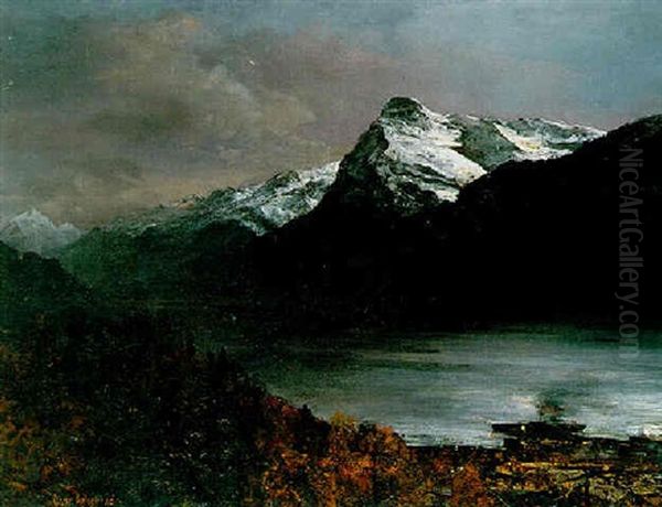 Mondnacht Am Vierwaldstaetter See - view 1