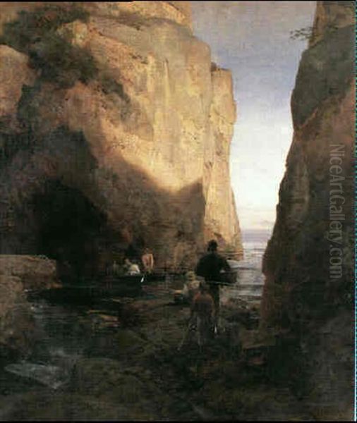 Entering The Grotto - view 1