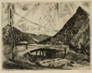 Felsobanyai Hid by Vilmos Aba-Novak