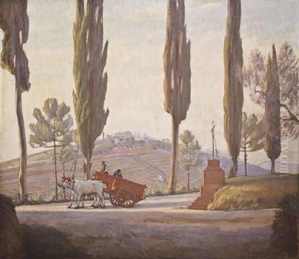 Il Carro Rosso - Campagna Toscana - view 1