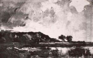 Landscape With Marshes by Theodore Emile Achille
