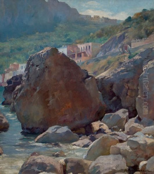 Town By Rocky Waters - view 1