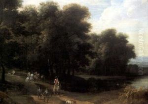 Depart Pour Lac Chasse Aux Faucons by Lucas Achtschellinck