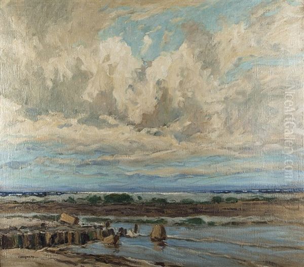 Kuste (+ Landschaftsstudie, Verso) - view 1