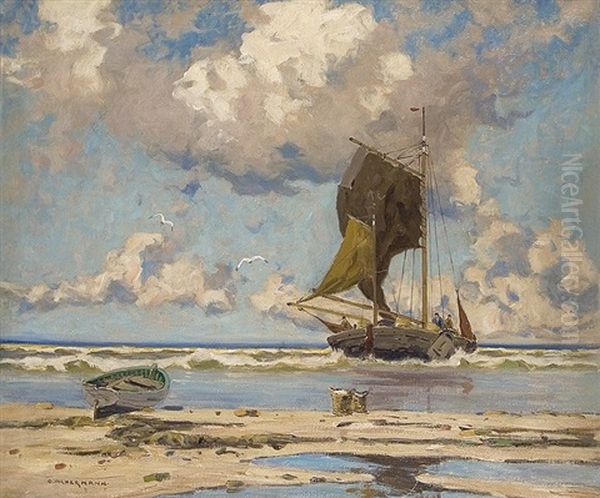 Fishing Boats At The Beach - view 1