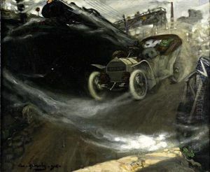 'train De Nuit De Buenos Aires' by Leon Abadias De Santolaria