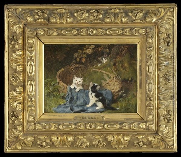 Kittens At Play, 1887 - view 1