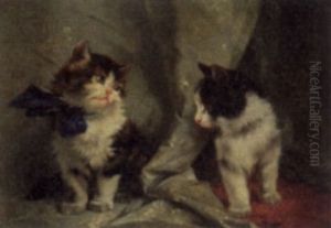 The Blue Bow by Julius Adam the Younger