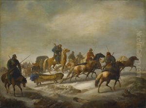 The Rescue Of Count Munnich by Albrecht Adam