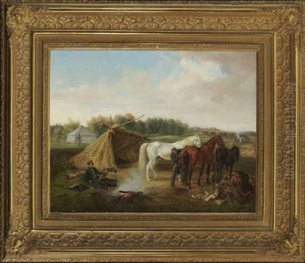 Der Kunstler Wahrend Des Russlandfeldzuges 1812 - view 1