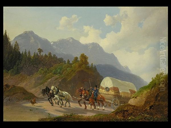 Das Pferdefuhrwerk - view 1