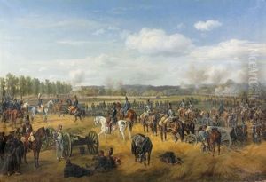 Schlacht Von Ostrowno Am 26. Juli 1812 by Albrecht Adam