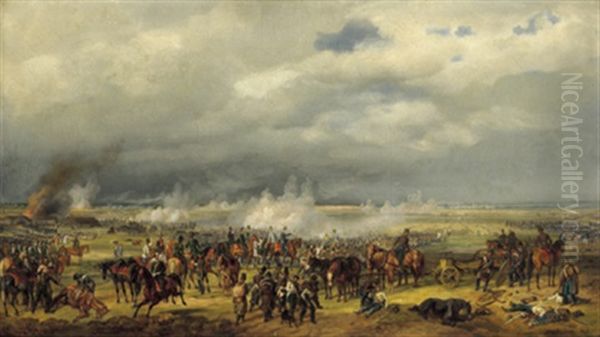 Die Schlacht Bei Comorn In Ungarn Am 11. Juli 1849 - view 1
