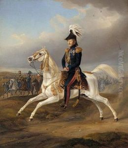 Konig Wilhelm I Von Wurttemburg Hoch Zu Ross (king William I Of Wurttemburg On Horseback)