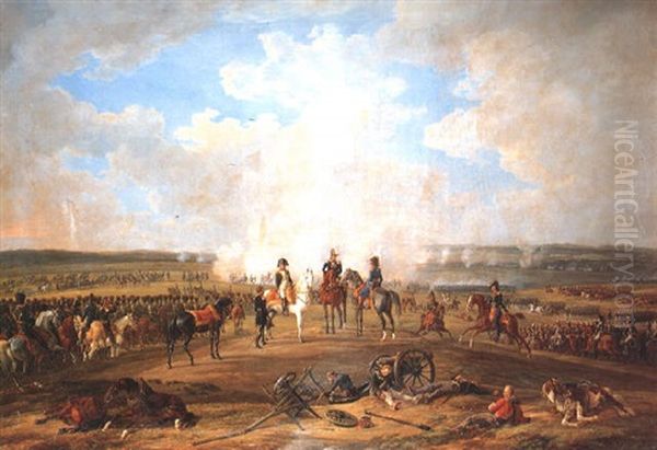 Napoleon And His Troops At Beshenkovichi, 24th July 1812 - view 1