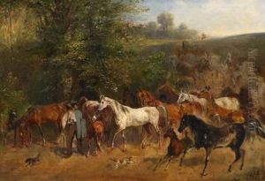 Ruckkehr Aus Der Puszta (study)