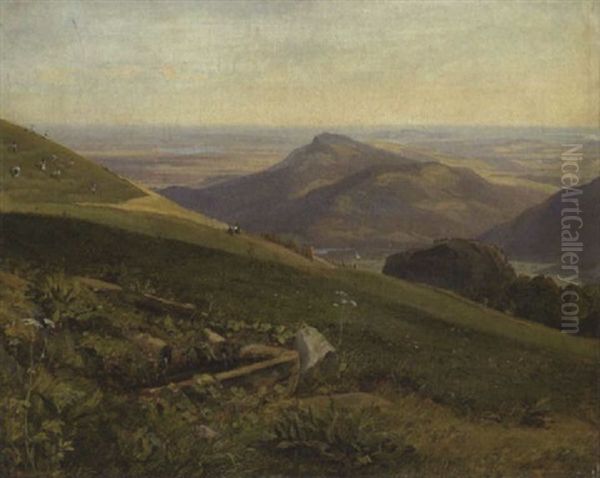 Gebirgslandschaft - Brunnen Auf Der Asen (bei Rosenheim) - view 1