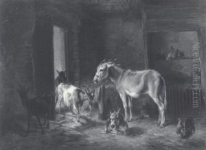 In The Barn by Benno Adam