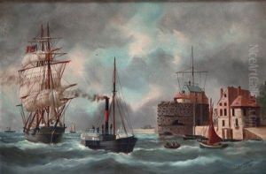 L'entree Du Port Du Havre