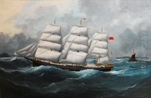 The Richard Rylands Passing The Fastnet Rock The Richard Rylands Passing The Fastnet Rock