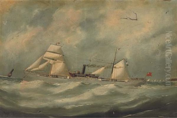 The British Steamer "bayswater" Off Le Havre - view 1