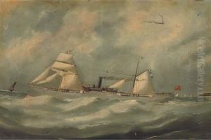 The British Steamer "bayswater" Off Le Havre The British Steamer "bayswater" Off Le Havre