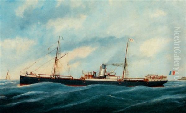 The "isabelle" Steaming Out Of Le Havre - view 1