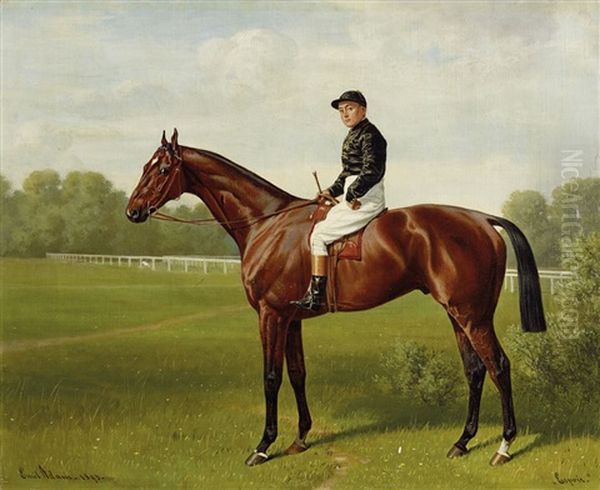 Jockey Zu Pferd (espoir) Nach Links - view 1