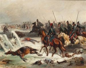 Cavalry In Combat Cavalry In Combat