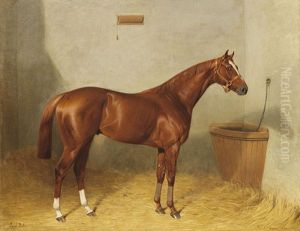 Lord Bobs Im Stall by Emil Adam