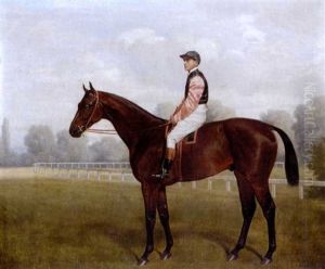 "weathercock" With Jockey Up by Emil Adam