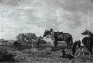 The Foal by Emil Adam