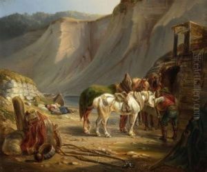 Die Schifferlend Bei Wasserburg by Eugen Adam