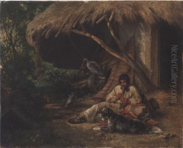 Robinson Crusoe And His Dog - view 1