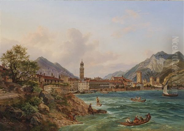 View Of Riva On Lake Garda - view 1
