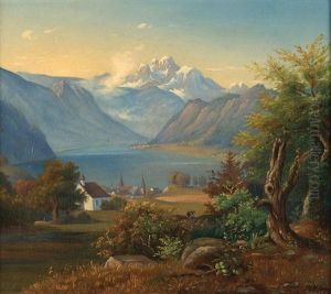 Blick Uber Den Konigssee by Heinrich Adam