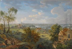 Blick Von Thalkirchen Auf Munchen