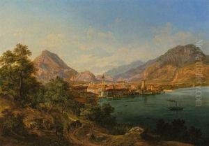 Riva Am Gardasee by Heinrich Adam