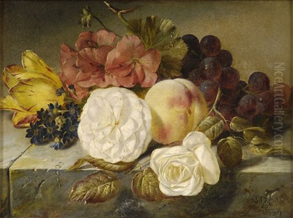Stilleben Mit Fruchten Und Blumen - view 1