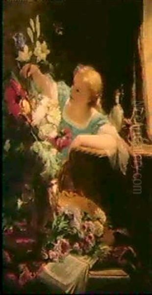 Jeune Fille Aux Fleurs - view 1
