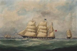 The John Paterson In Three Positions Off Le Havre The John Paterson In Three Positions Off Le Havre