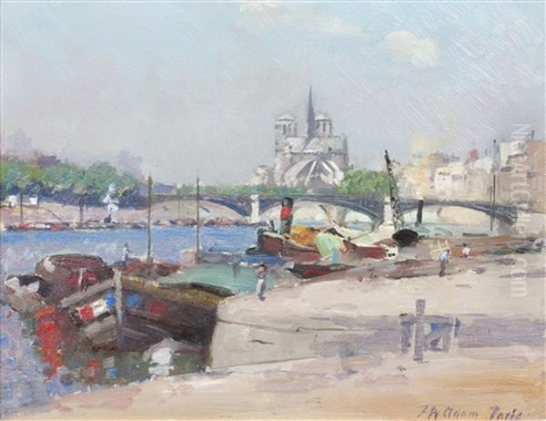 Notre Dame And The Seine - view 1