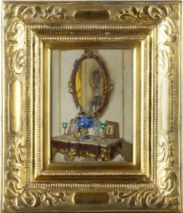 The Drawing Room Mirror by Patrick William Adam